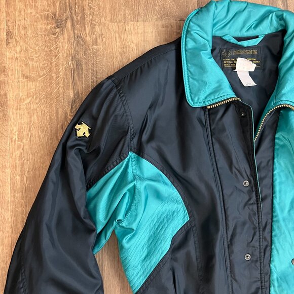 DESCENTE Vintage Womens Ski Snowsuit / Jumpsuit, Size M - Picture 3 of 13